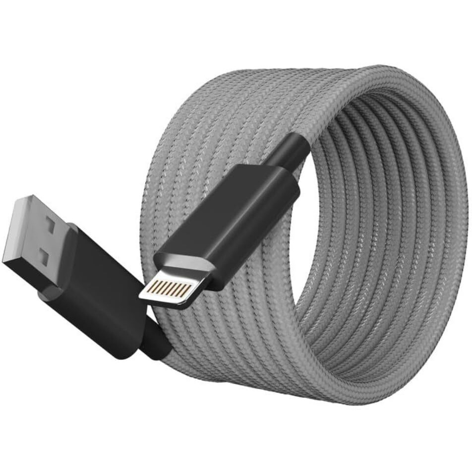 Basesailor iPhone MilitaryGrade 3A Fast Charging Braided Cable [MFi Certified + 2 YEAR WARRANTY*] USB to Lightning iPhone Charger Cable Compatible with iPhone 14/13/12/11/XR/XS/X/8/7/6 Plus/Pro, iPad