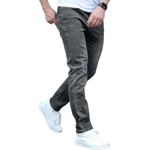 JVX Jeans for Men || Men Jeans || Men Jeans Pants || Denim Jeans (JEANS-105) (in, Numeric, 34, Black)
