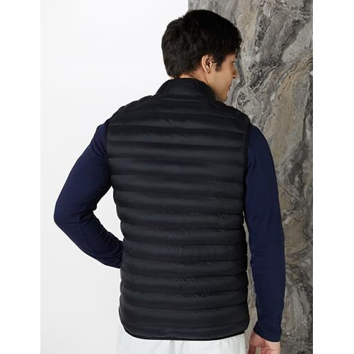Amazon Brand - Symbol Nylon Men's Solid Full Sleeves Regular Fit Casual Regular Length Jacket (Aw23-Sy-Jk-200_Black_Large)