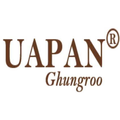 UAPAN Ghungroo (50 + 50) White Cotton String (2.5 cms)