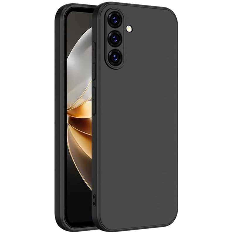 Spazy Case Samsung Galaxy F15 5G / M15 5G Back Cover | Soft Silicone Slim Back Case Cover for Samsung Galaxy F15 5G / M15 5G - Black