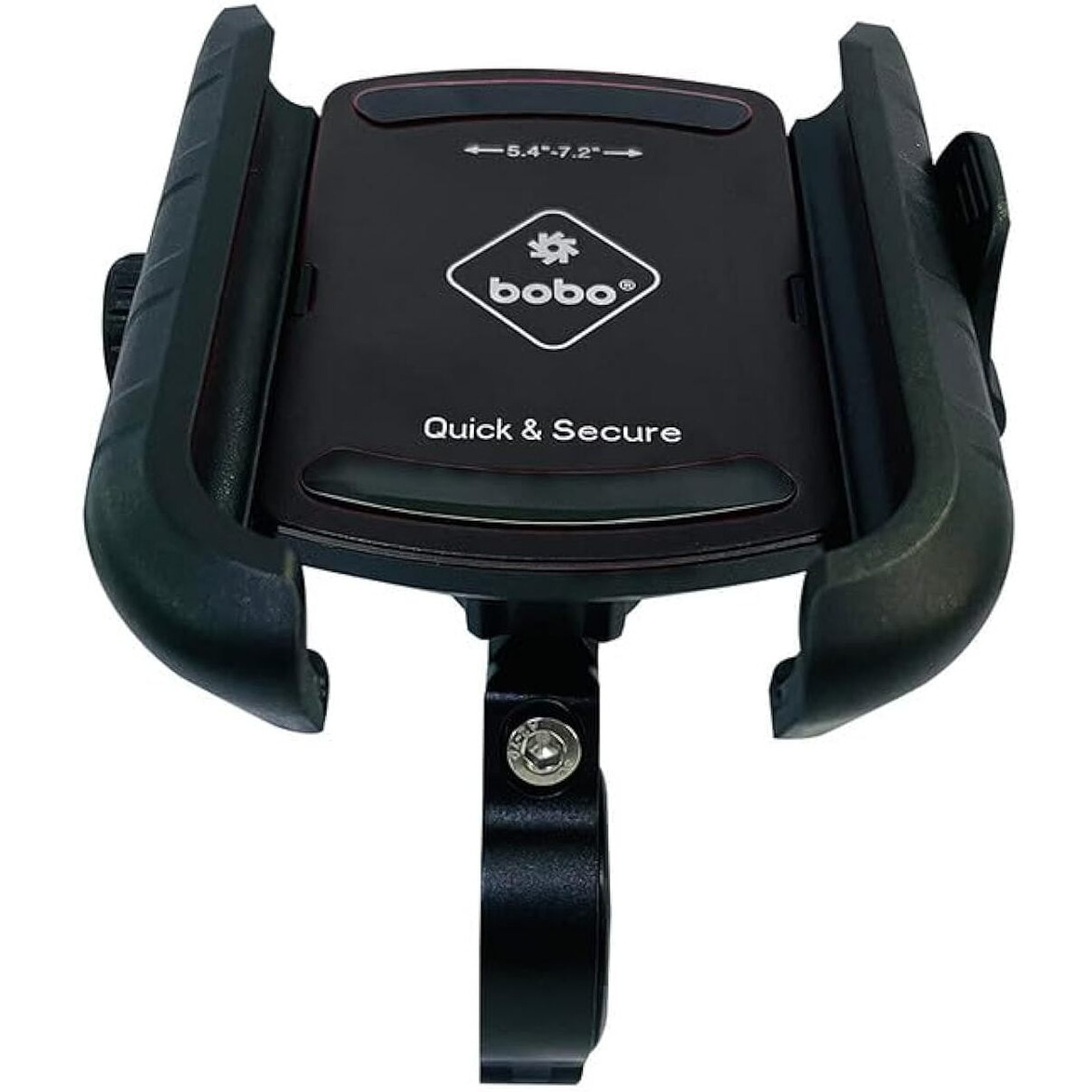 BOBO BM14 Quick Release Enhanced BM4 Waterproof Bike/Motorcycle/Scooter Mobile Phone Holder Mount, Ideal for Maps and GPS Navigation (Black)