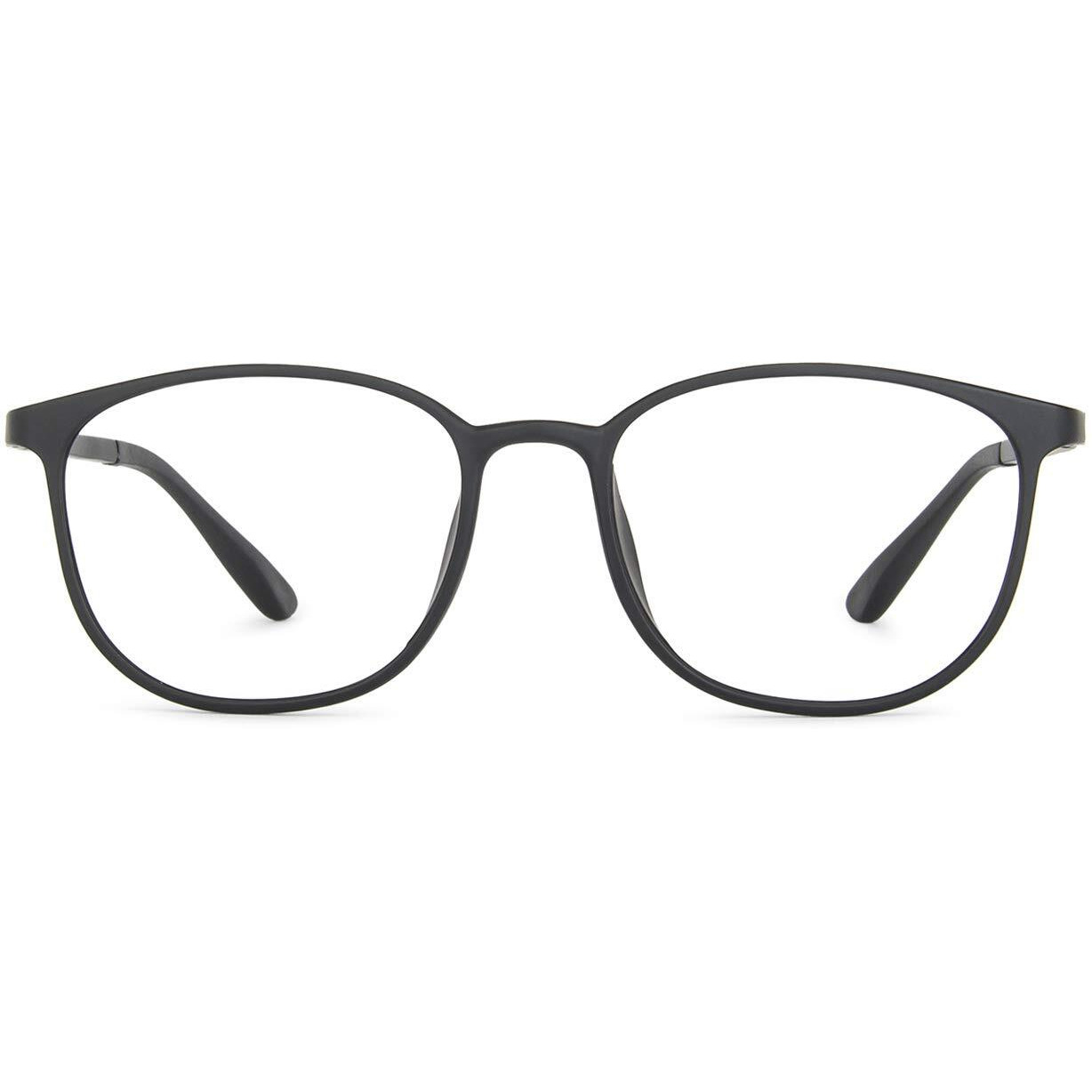 LENSKART BLU | Zero Power Blue Cut Computer Glasses | Gaming Glasses | Anti Glare, Lightweight & Blocks Harmful Rays | UV Protection Specs | Men & Women | Medium | LB E13528