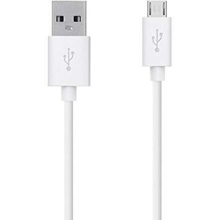 Fast Charger for All Vivo Mobile Y21L Y51L V7 Y6 VIVO V11 PRO V11 PRO Vivo V5 Vivo V15 Pro, V7 Plus, Y81, Y93, Z1 Pro, S1, U10, V15 Pro, Y15 2019, V15, Y17, Y12, Y90, V11 Pro, Y91, Y91i, V9, Y91, Y95 Charger with 1 M Micro USB Data Charging Cable [2.4 Amp -- White]