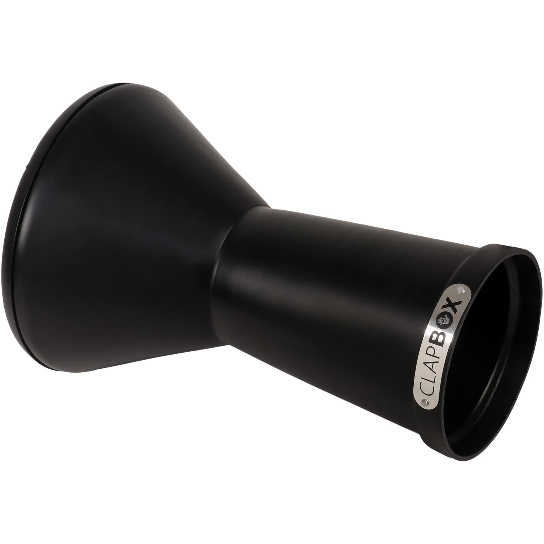 Clapbox Darbuka- Aluminium (9 Inches, Black) Full Size