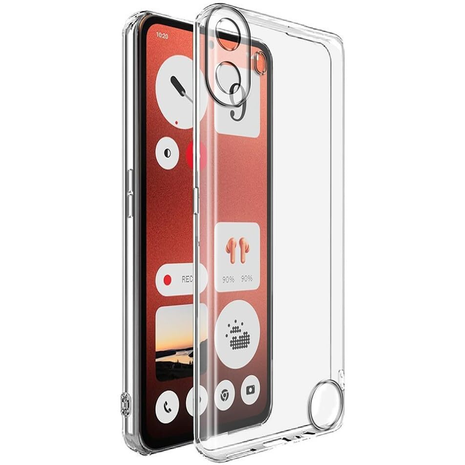 Inktree CMF by Nothing Phone 1 Back Cover | Slim Soft Back Case for CMF by Nothing Phone 1 (Transparent)