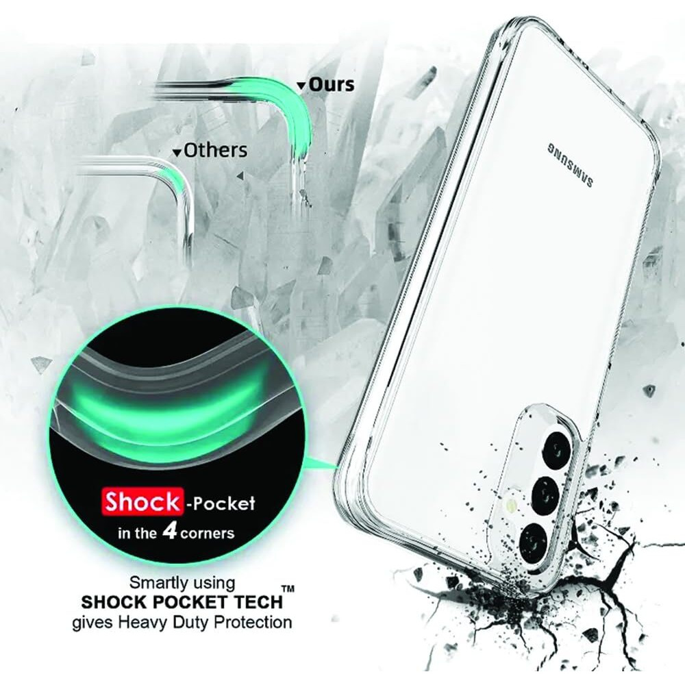 Inktree CMF by Nothing Phone 1 Back Cover | Slim Soft Back Case for CMF by Nothing Phone 1 (Transparent)