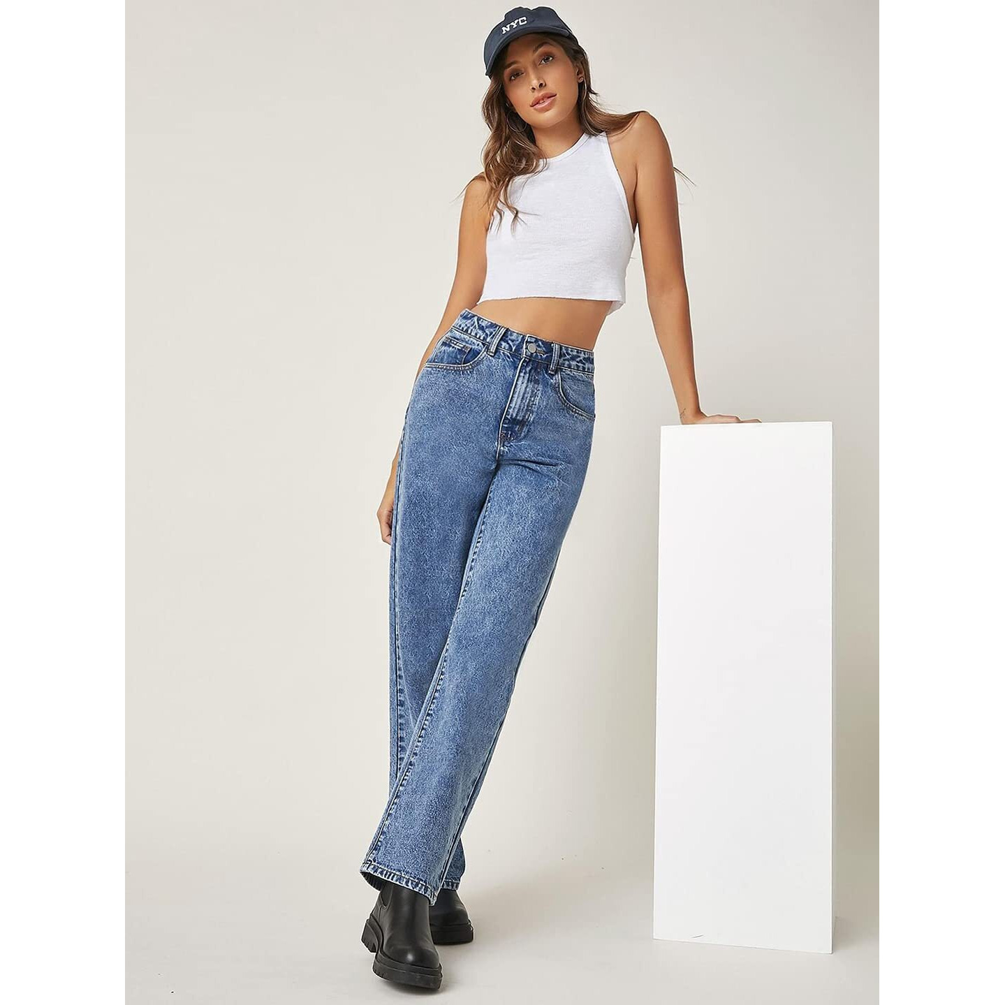 KOTTY Women Regular High Rise Multicolor Jeans (Pack of 2)