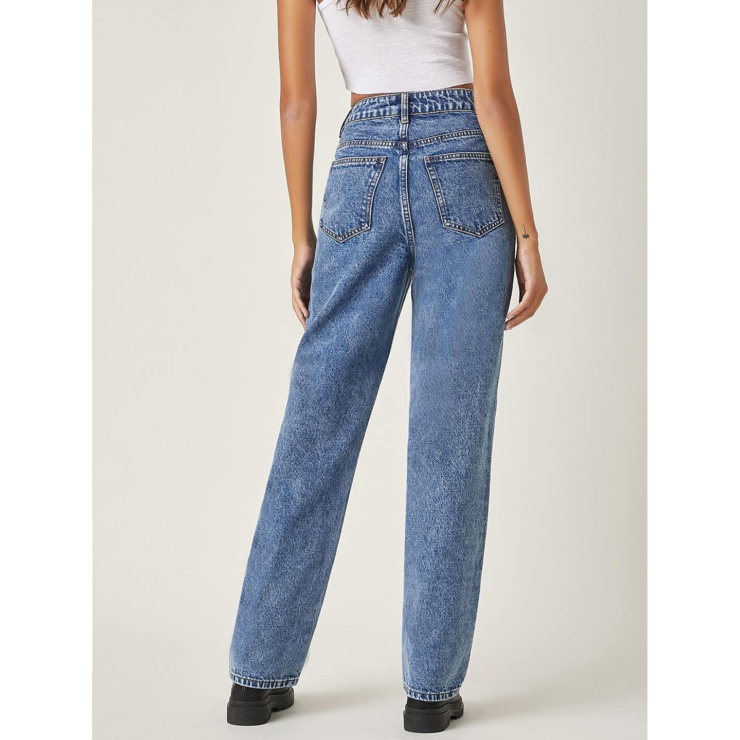 KOTTY Women Regular High Rise Multicolor Jeans (Pack of 2)