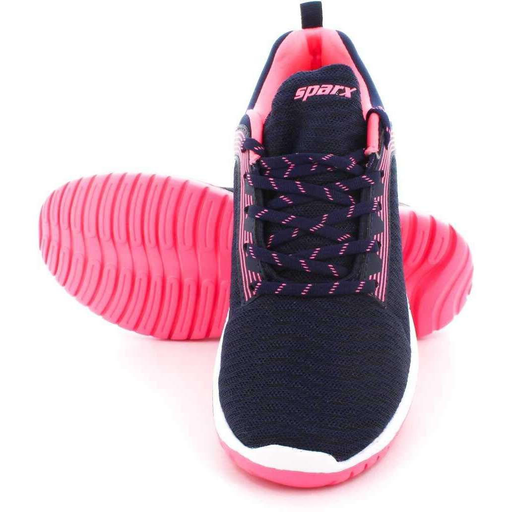 Sparx Womens SL 164 | Enhanced Durability & Soft Cushion | Blue Walking Shoe - 6 UK (SL 164)