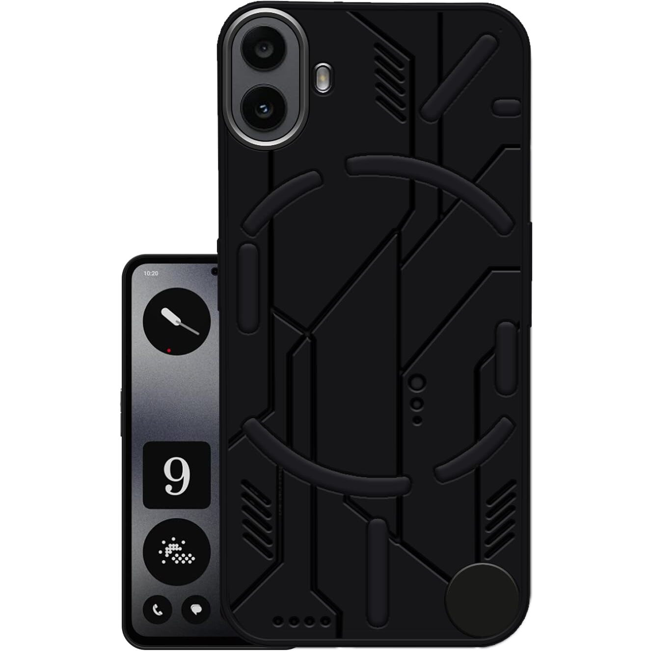 VIDO Designer Soft Silicon Back Case Cover for CMF by Nothing Phone 1