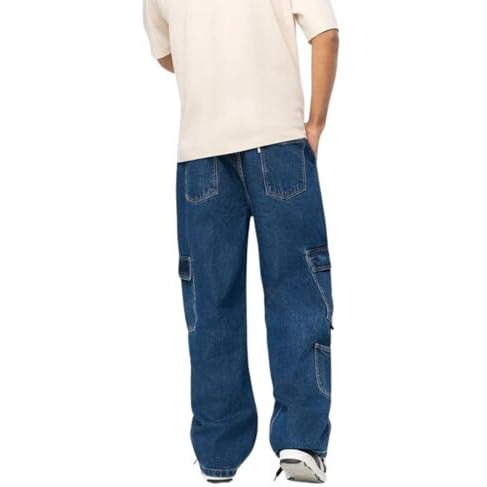 GRECIILOOKS Men Jeans | Men Jeans Pants | Denim Jeans | Baggy Jeans for Men | Cargo Jeans for Man | Stylish Jeans for Men (in, Numeric, 34, Regular, Blue 01)