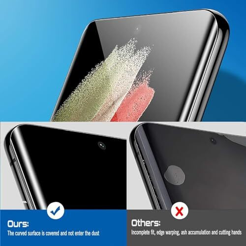NISHTECH Advanced HD+ Curved UV Tempered Glass Screen Protector Designed for Moto G85 5G || Full Screen Coverage with Easy Installation Kit (Anti-Scratch)