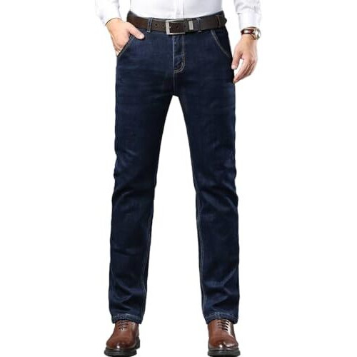 TAGDO Men Regular Fit Jeans (Jeans-5190-Navy-36)