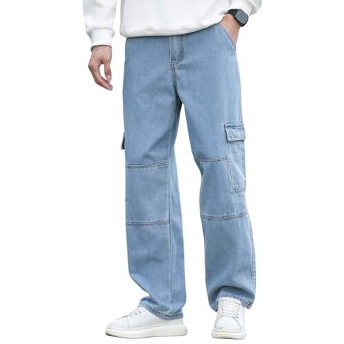 GRECIILOOKS Men's Regular Jeans (GL-DP-MJ-08_Blue