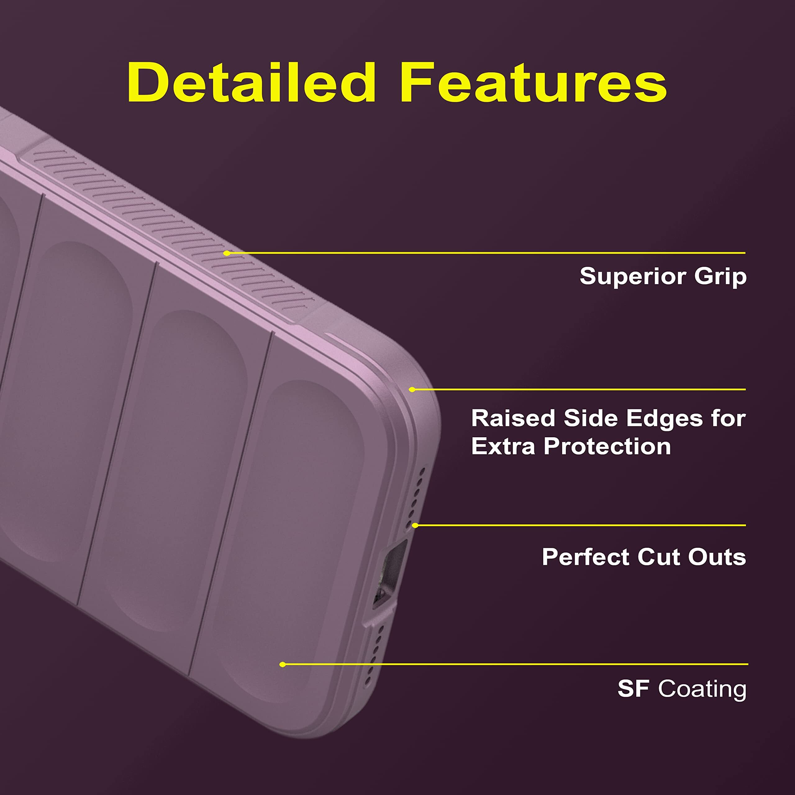 Zapcase Back Case Cover for iPhone 7/8 / SE 2020 | Compatible for iPhone 7/8 / SE 2020 Back Cover | Liquid Silicon Case for iPhone 7/8 / SE 2020 with Camera Protection |Lavender