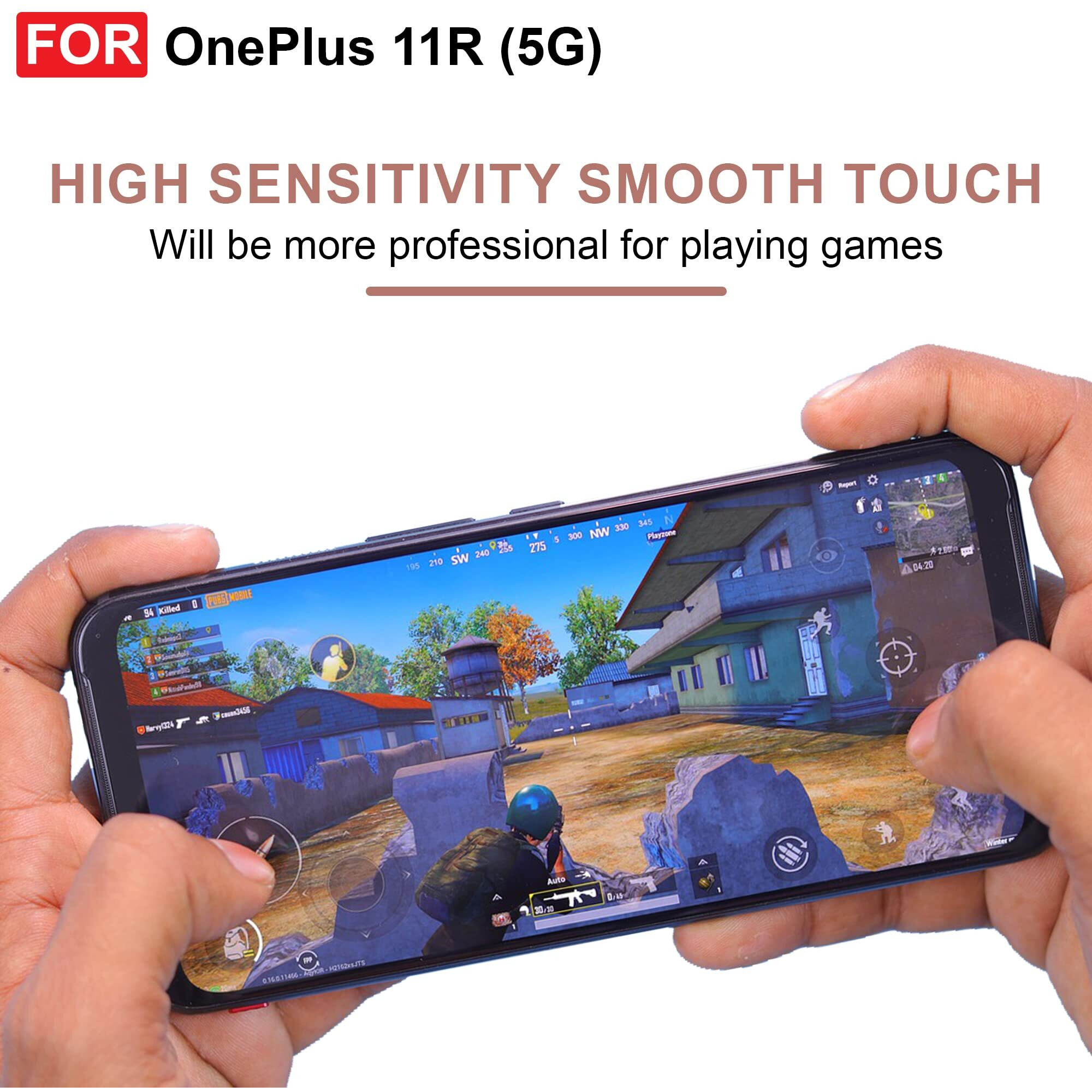 CEDO OnePlus 11 (5G) / OnePlus 11R (5G) UV Tempered Glass | Screen Protector Full HD Quality UV Tempered Glass Edge to Edge Screen Coverage with Easy Installation Kit (Transparent)