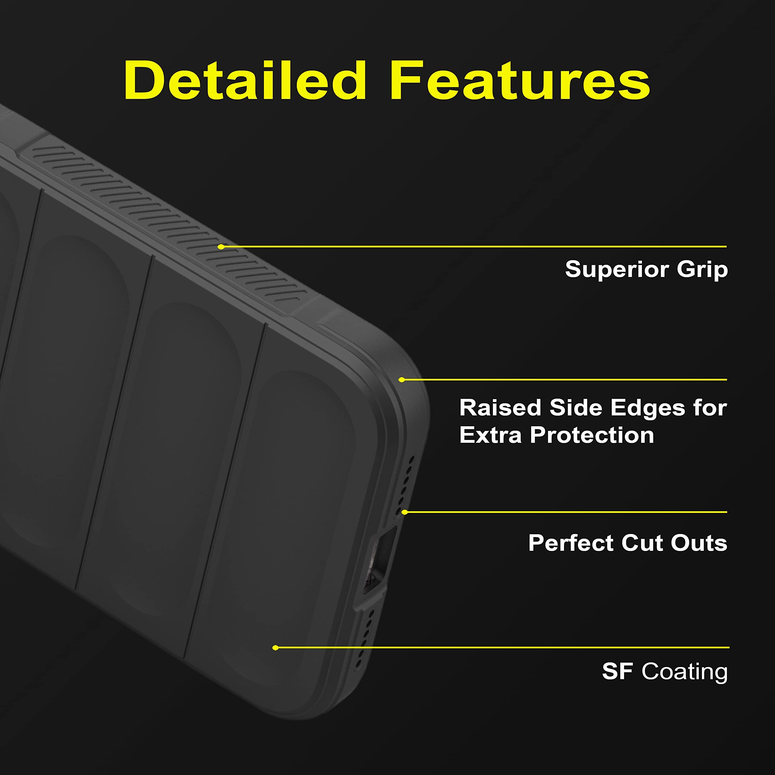 Zapcase Back Case Cover for Samsung Galaxy S21 FE 5G | Compatible for Samsung Galaxy S21 FE 5G Back Case Cover | Liquid Silicon Case for Samsung Galaxy S21 FE 5G with Camera Protection|Black