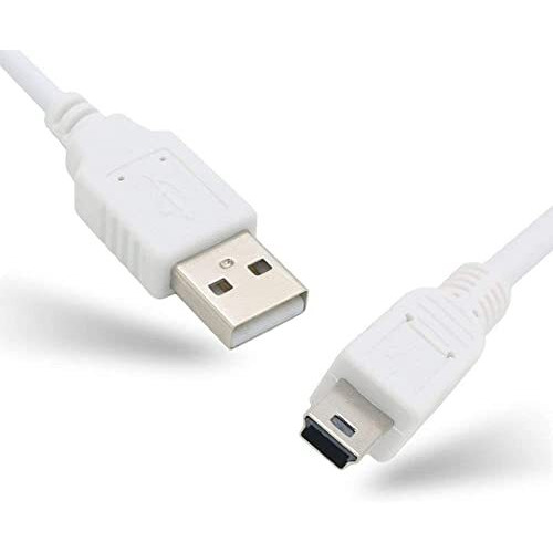 JGD 5 Pin Mini USB Cable (35 CM) USB 2.0 Type A to Mini B Cable Compatible with GoPro Hero 3+, PS3 Controller, MP3 Player, Digital Camera