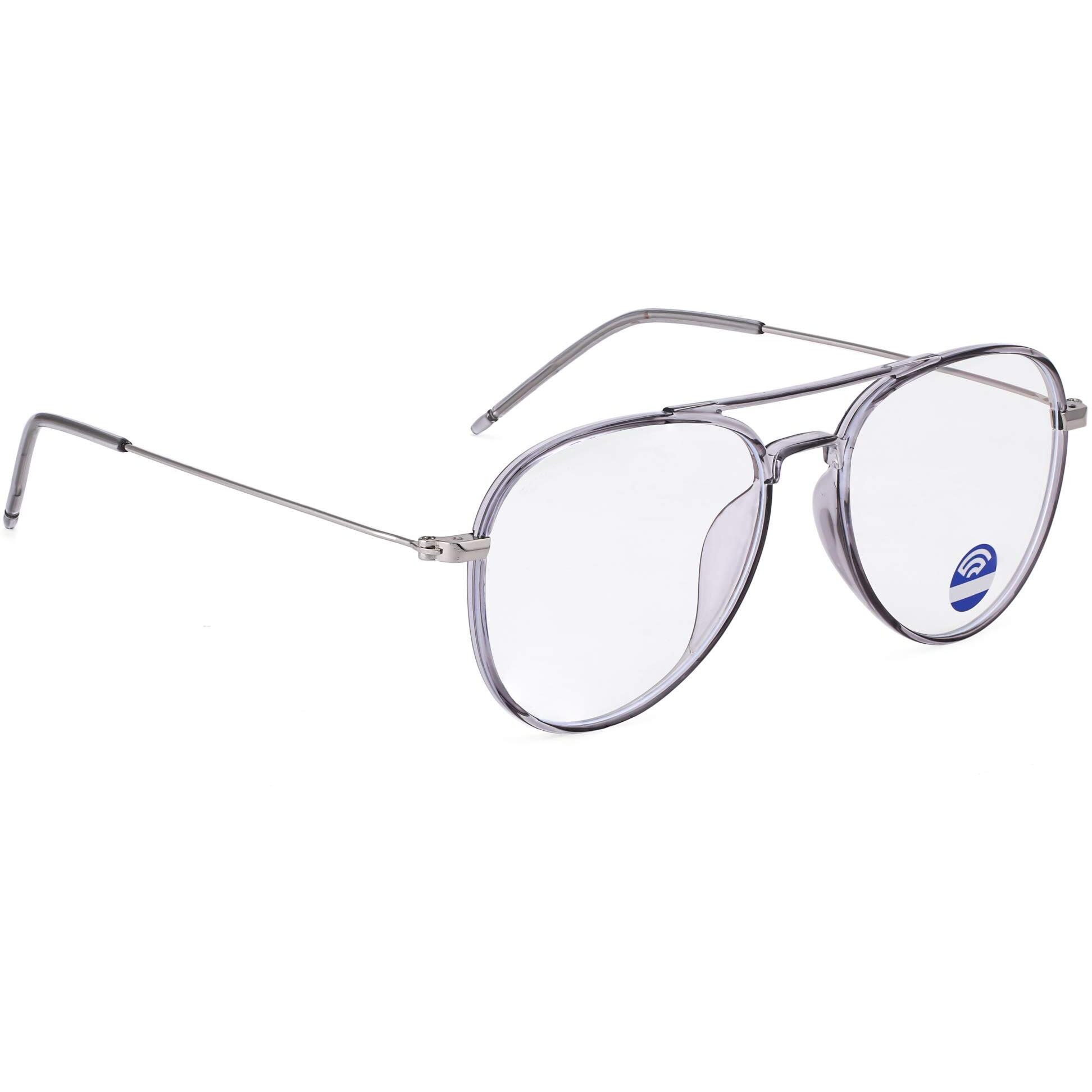 ROYAL SON Men Women Aviator Blue Light Blocking Anti Glare Spectacle Frames (Lightweight)