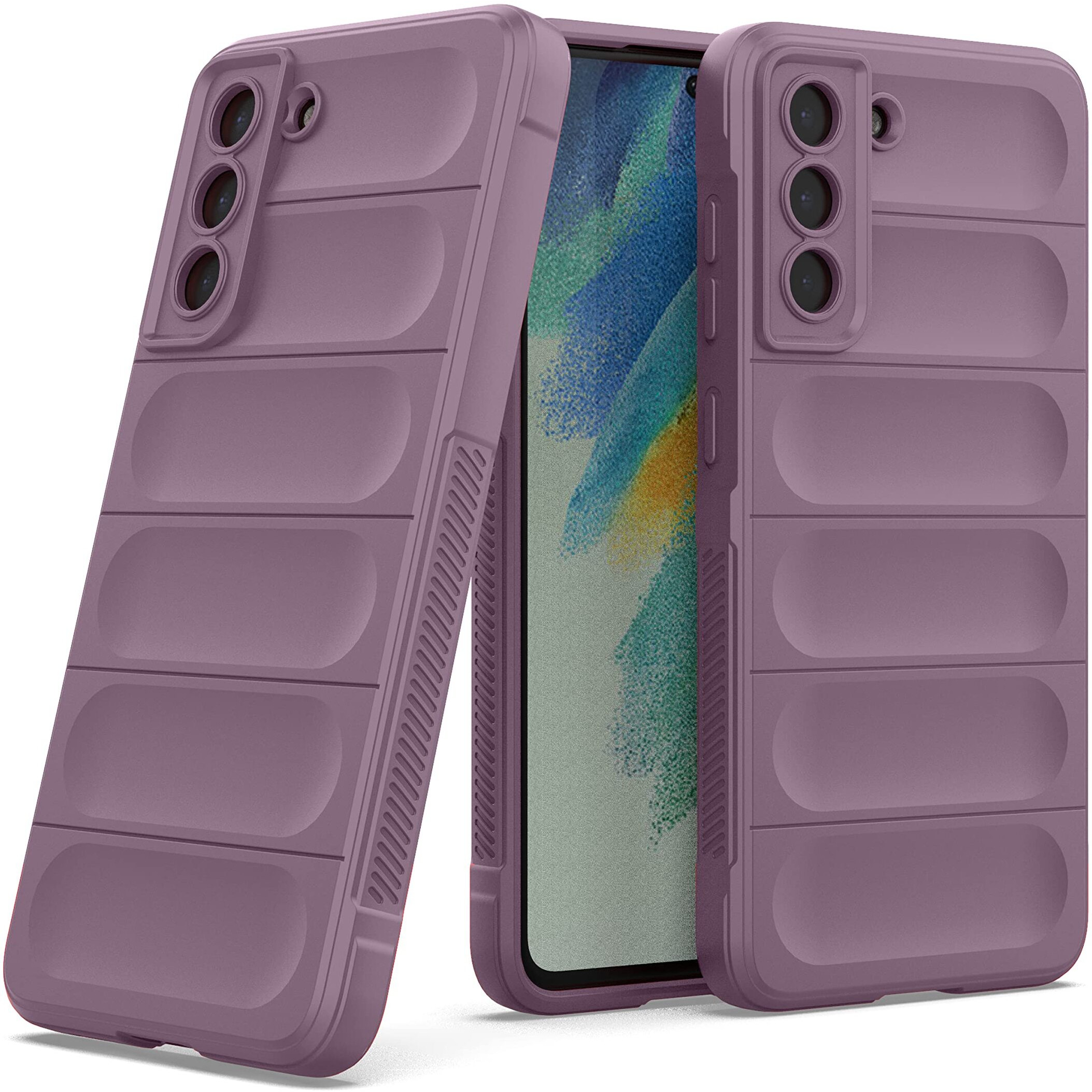 Zapcase Back Case Cover for Samsung Galaxy S21 FE 5G | Compatible for Samsung Galaxy S21 FE 5G Back Cover | Liquid Silicon Case for Samsung Galaxy S21 FE 5G with Camera Protection |Lavender