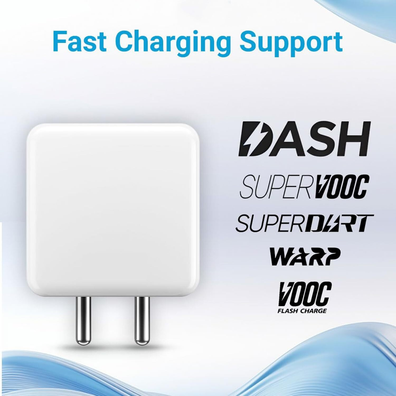 Sounce 65W Fast Charger Adapter & USB-A to Type C Cable Combo SUPERVOOC Dash Warp Charging Adaptor for OnePlus 12 12R 11 11R 10 Nord 9 Pro 9R 8 8T 7 CE 3 Lite 5G Nord 2T 5G with USB C Data Cable (1M)