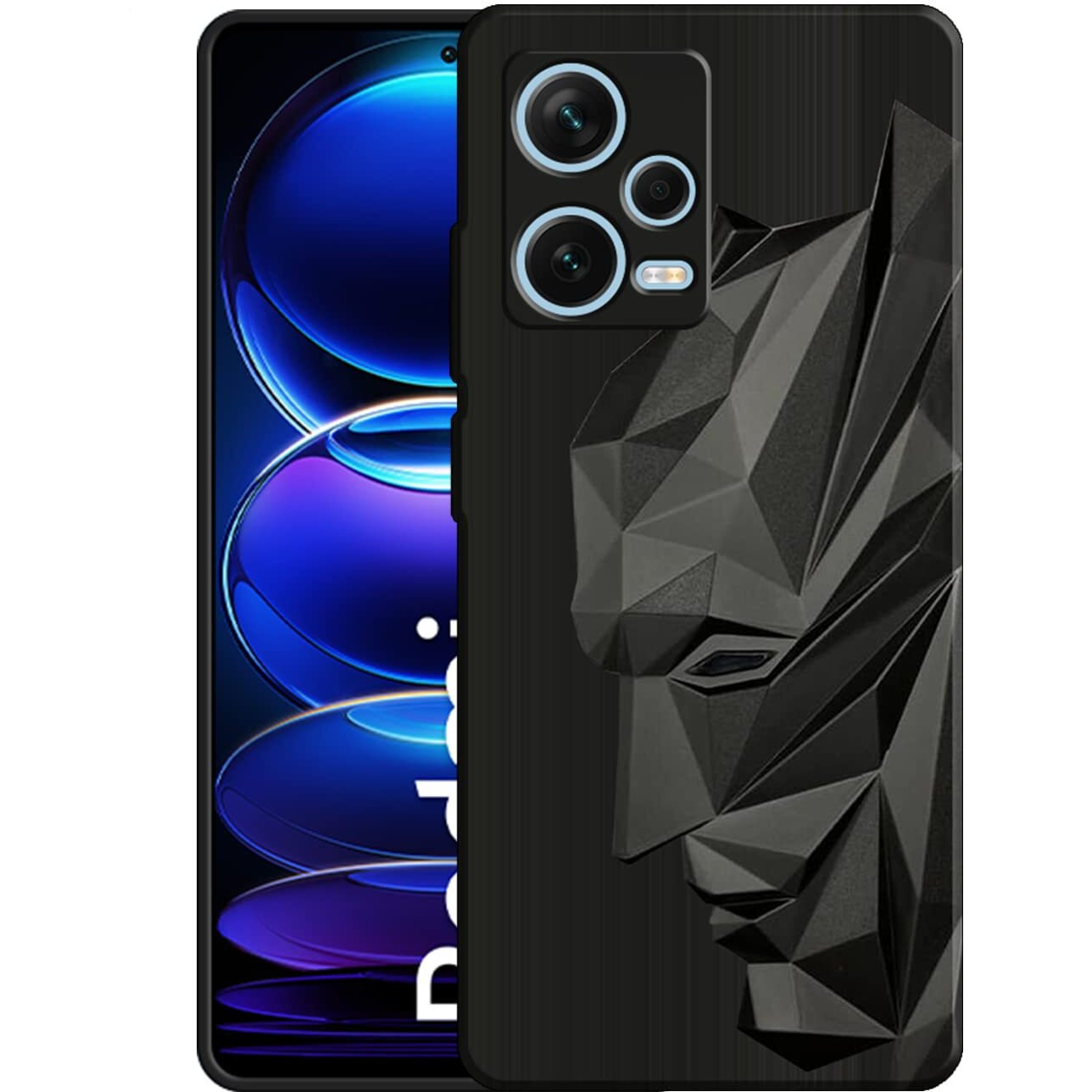 VIDO Exclusive Soft Back Case Cover for Mi Redmi Note 12 Pro 5G (Shock Proof |360 Degree Complete Protection)