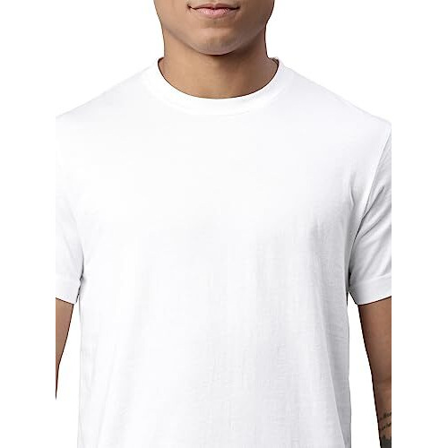 Levis Mens Plain Regular Fit T-Shirt (PR681413_White S)
