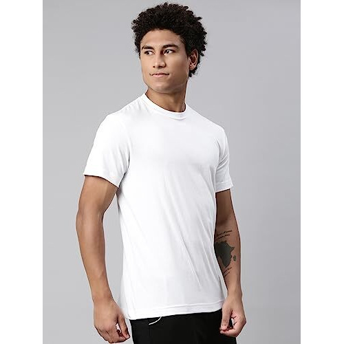 Levis Mens Plain Regular Fit T-Shirt (PR681413_White S)