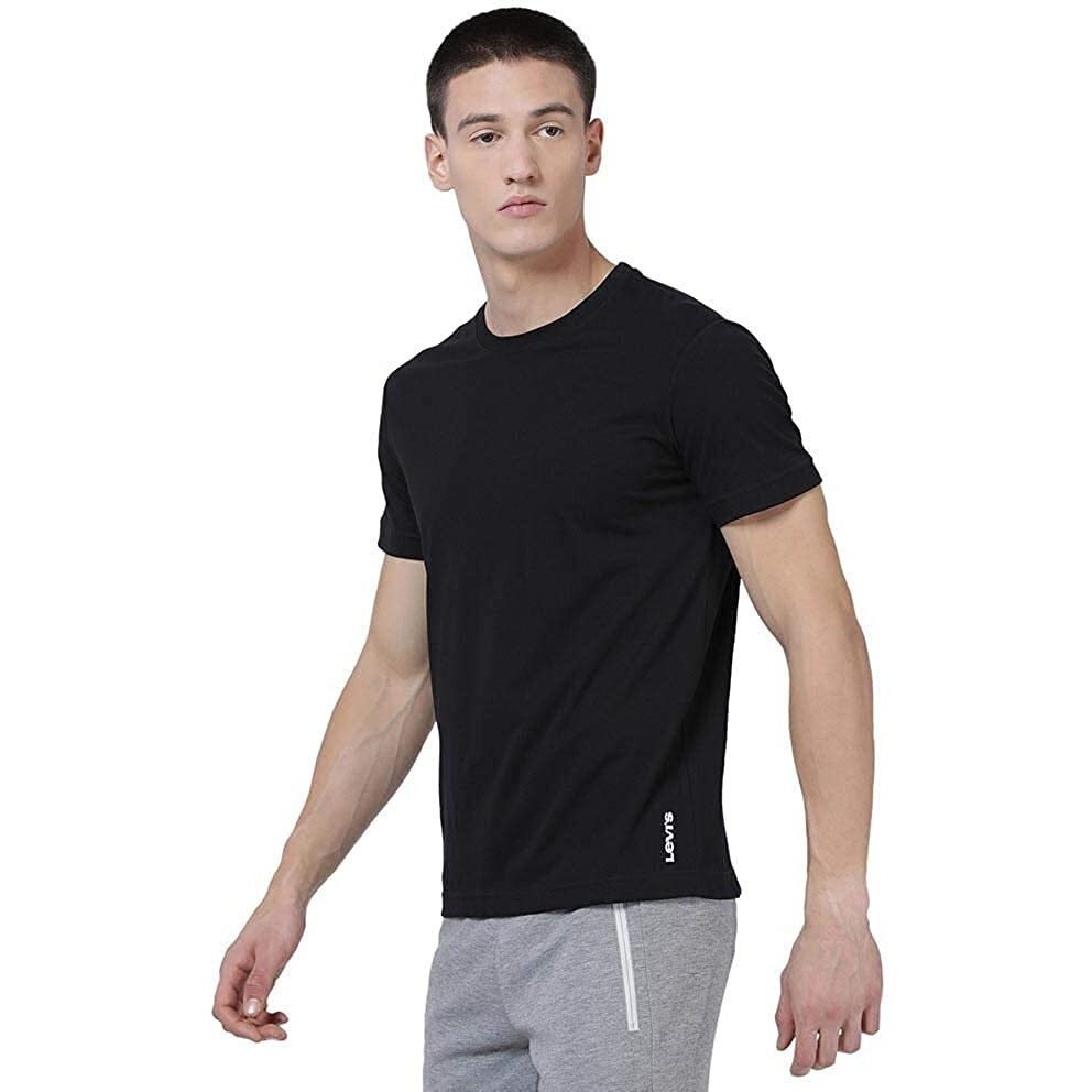 Levis Mens Plain Regular Fit T-Shirt (PR681413_White M)