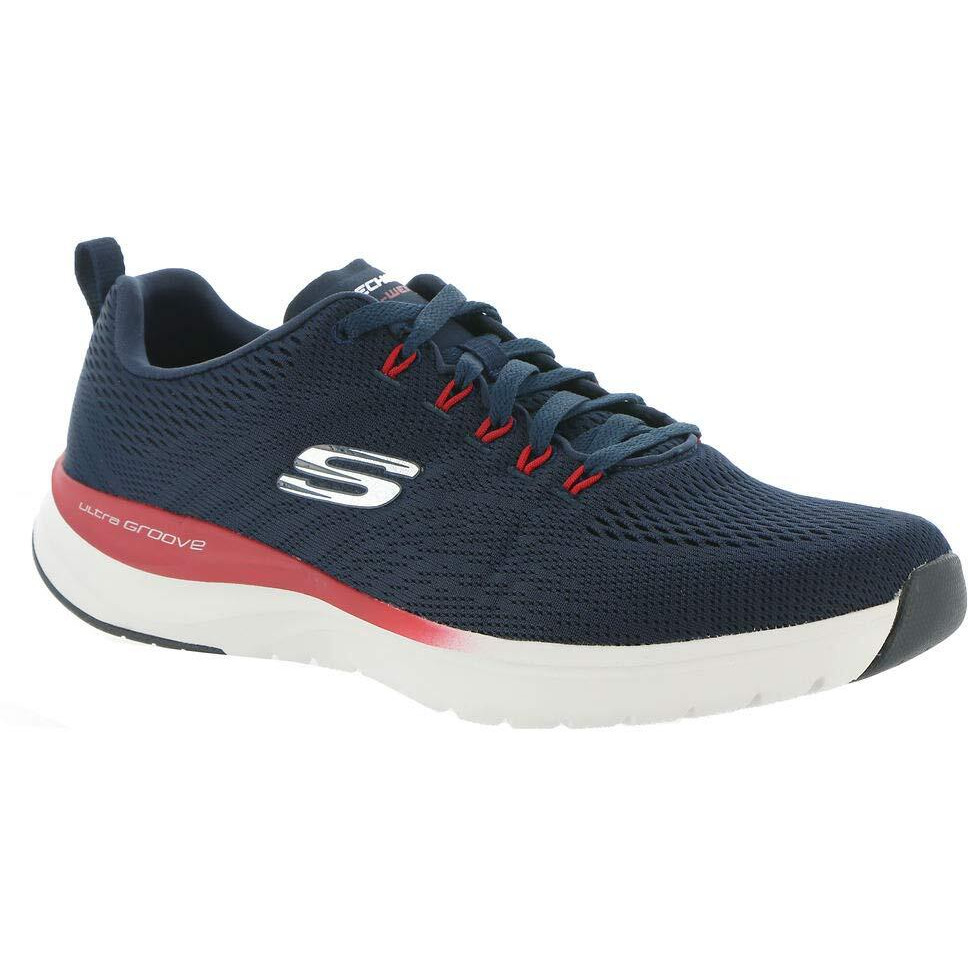 Skechers Mens Ultra Groove - Templar Nvrd Casual Shoe - 11 UK (232032), Multicolor