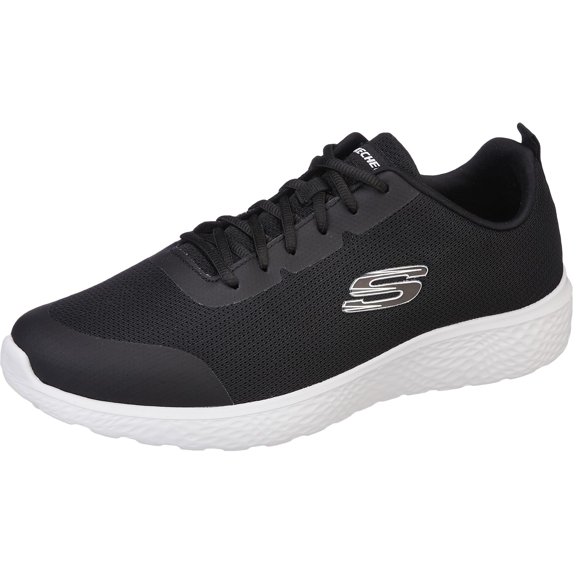 Skechers Mens Modern Cool Black/White Running Shoe - 11 UK (12 US) (894217ID-BKW)