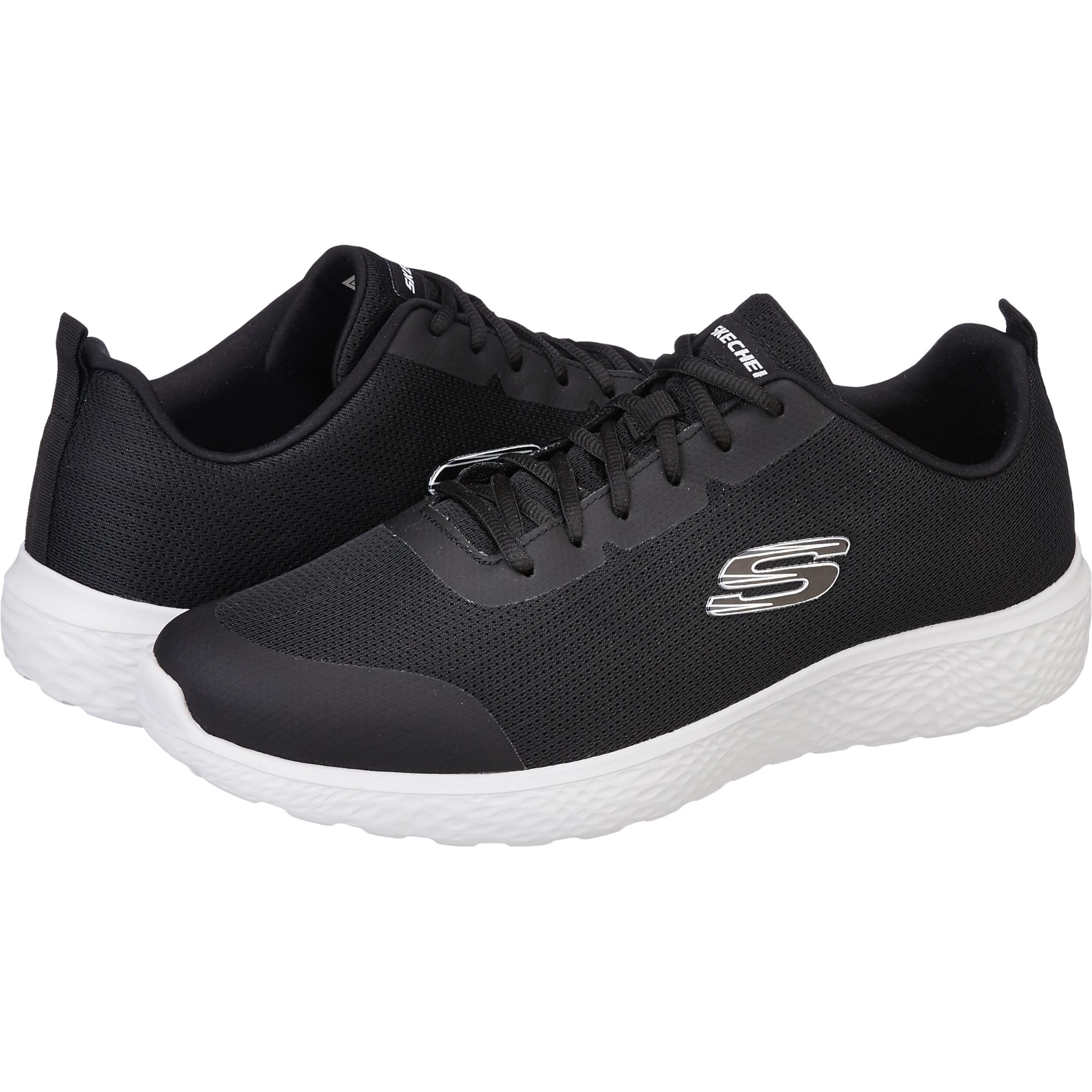Skechers Mens Modern Cool Black/White Running Shoe - 11 UK (12 US) (894217ID-BKW)