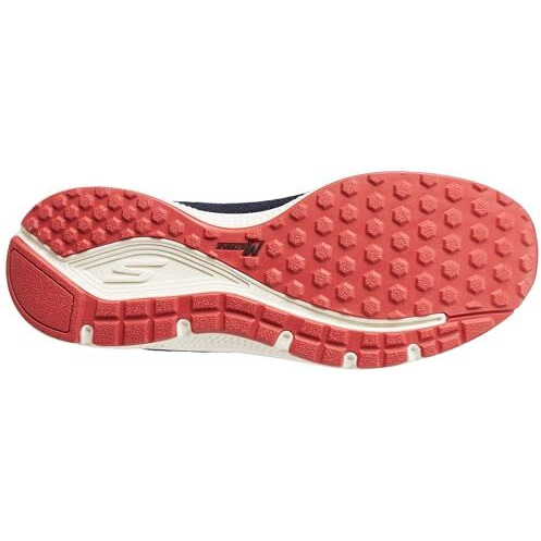 Skechers-Men's Running Shoes-894178ID-NVRD-9 Navy/RED