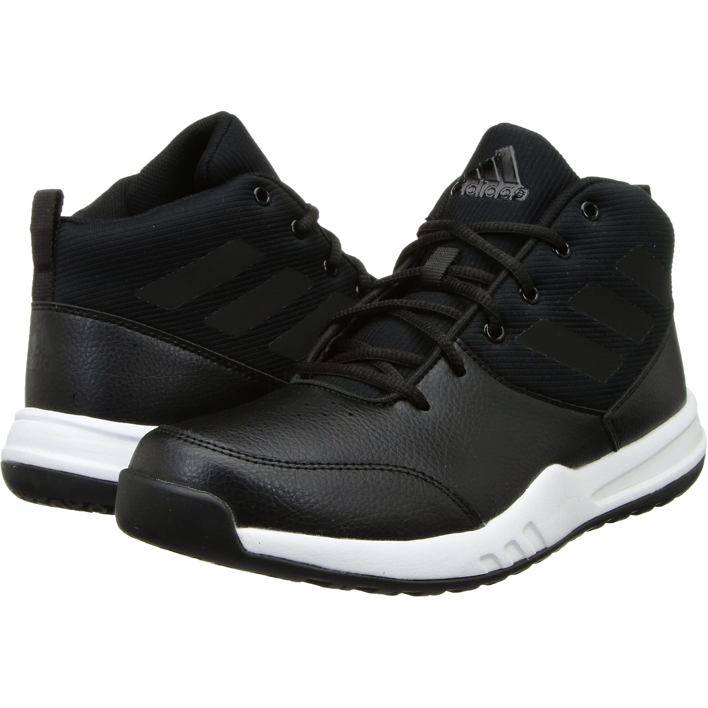 Adidas Men Synthetic Court Rage M Running Shoe CBLACK/CBLACK (UK-7)