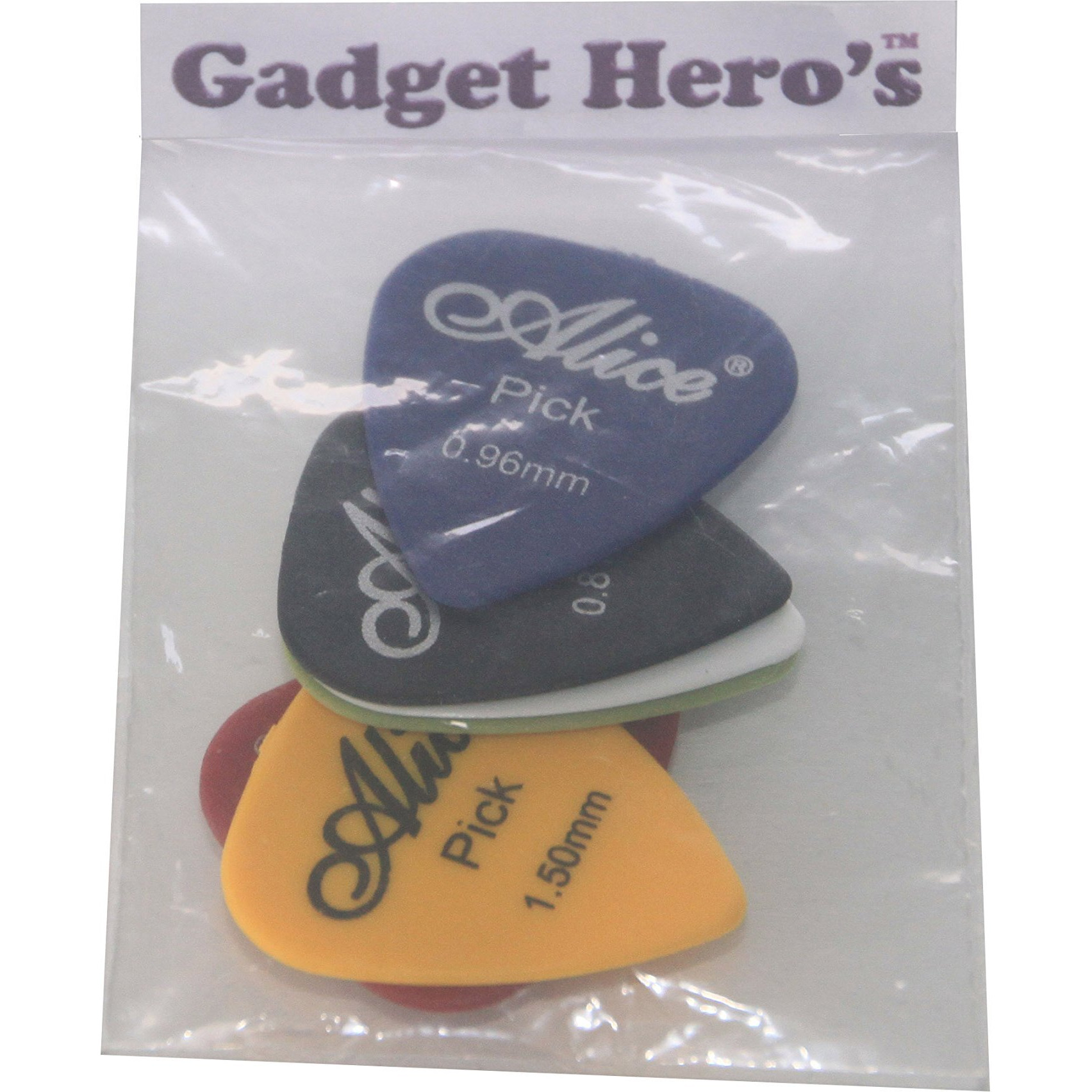 Alice 0.58mm Guitar Pick, Set of 5