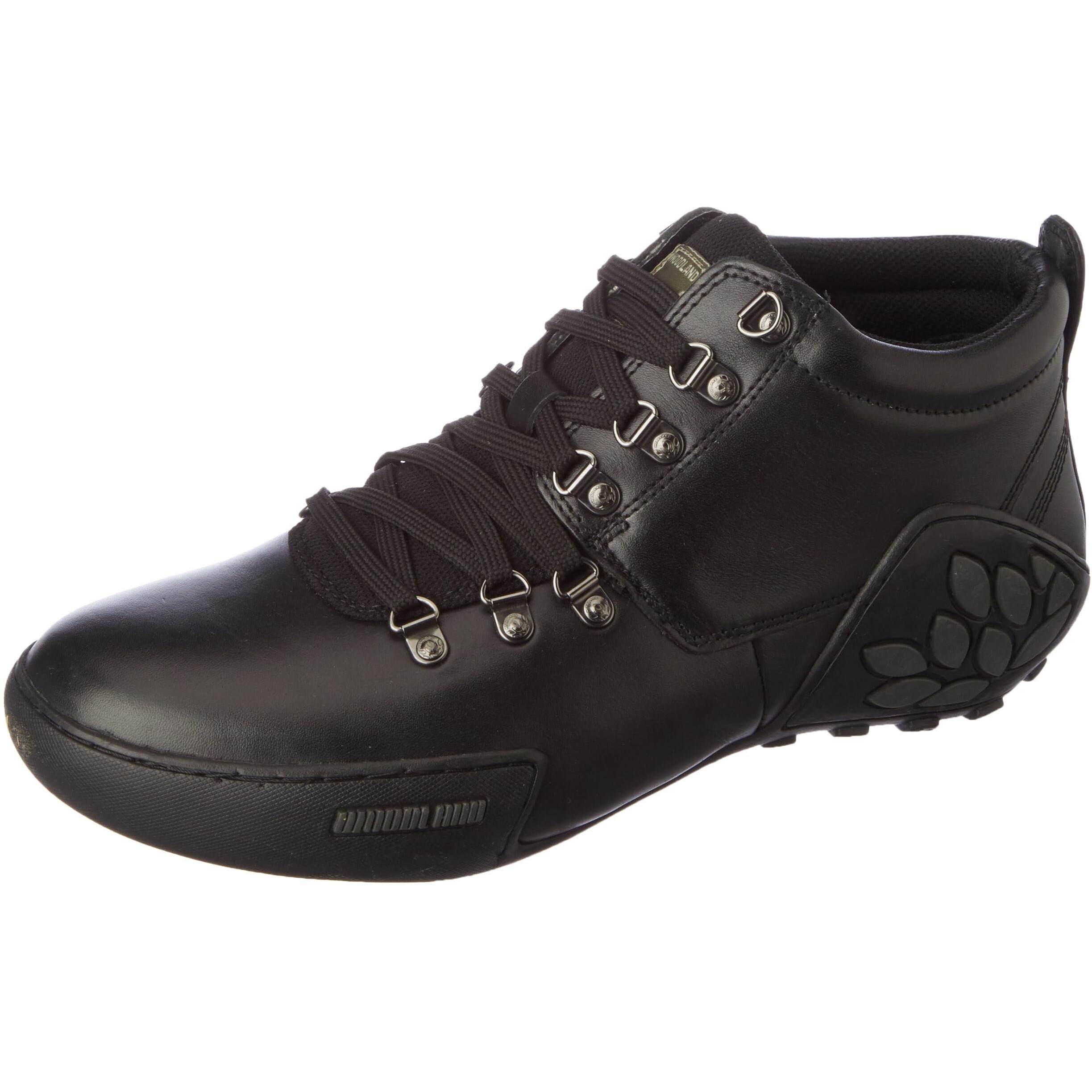 Woodland Men's Black Leather Casual Shoe-6 UK (40 EU) (GC 1869115NW)