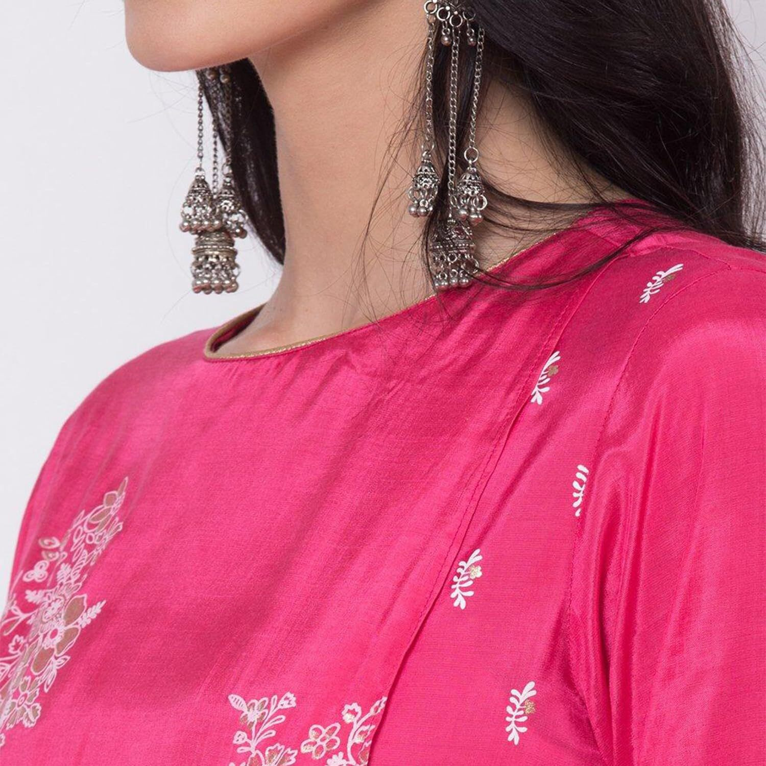 BIBA Women Printed Mix and Match(MNMASSORTED15839E_Fuchsia_38)
