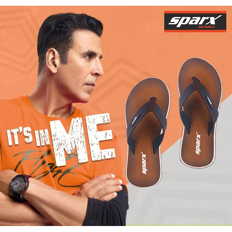 Sparx mens SF0541G Brown Flip-Flop - 6 UK (SF0541GBRBR0006)