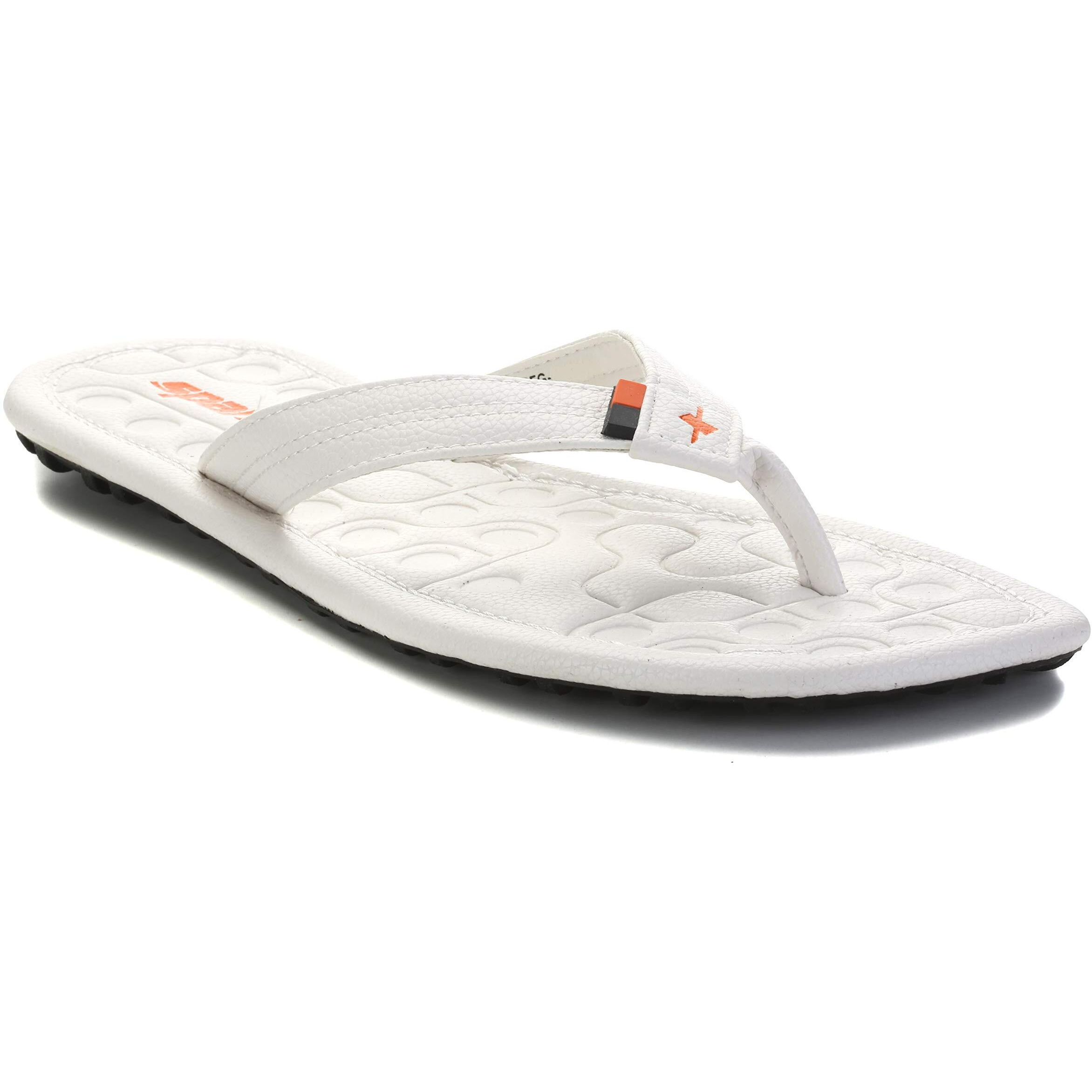Sparx Men's White Flip-Flops-6 UK (39 1/3 EU) (SF2039G_WHWH0006)