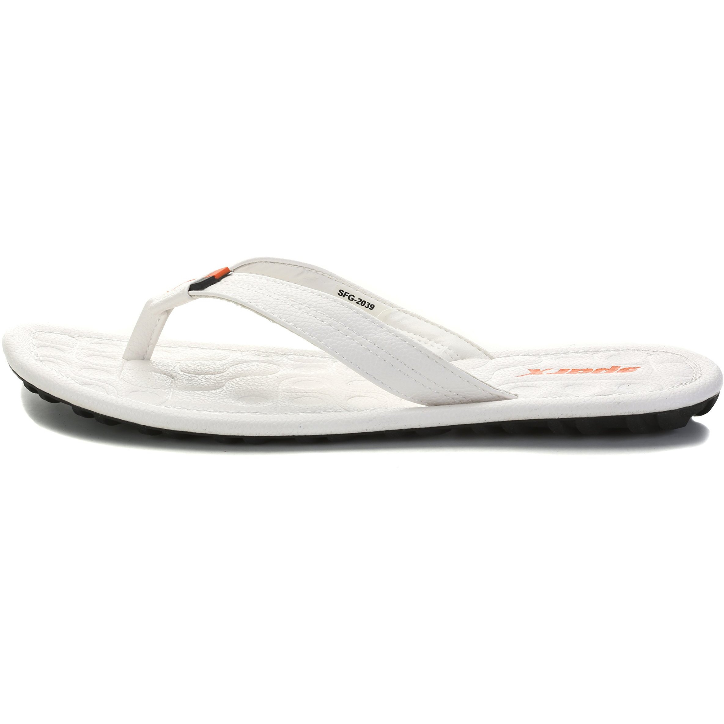 Sparx Men's White Flip-Flops-6 UK (39 1/3 EU) (SF2039G_WHWH0006)