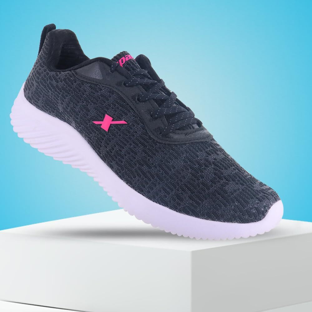 Sparx Womens SL 201 | Enhanced Durability & Soft Cushion | Black Walking Shoe - 4 UK (SL 201)