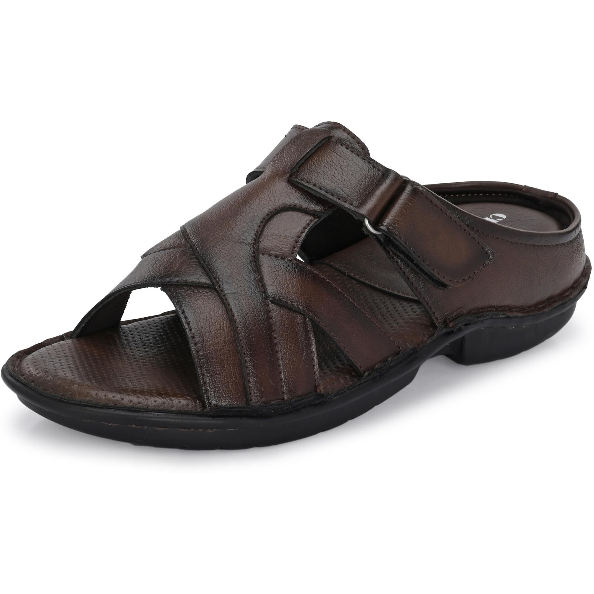 Centrino Men's 6602 Brown Sandals_7 UK(6602-2)