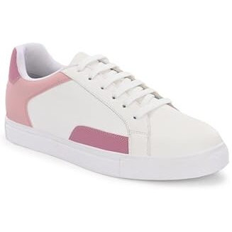 Centrino Women Casual Sneaker | Ultra Soft Cushion | Trendy & Lightweight Design | Low Top Flat Sole | Colorblock Sneakers | White Sneakers Girl Shoes 7608-20
