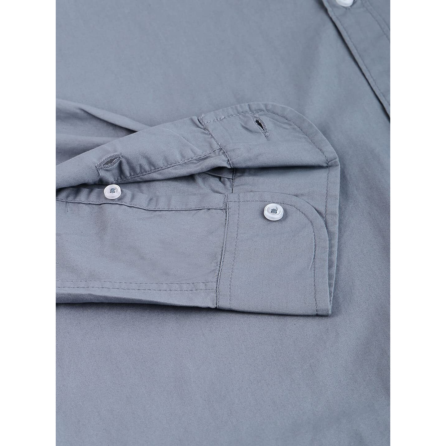 Dennis Lingo Men's Solid Slim Fit Casual Shirt (AZ301_D-BLUE_XXL)