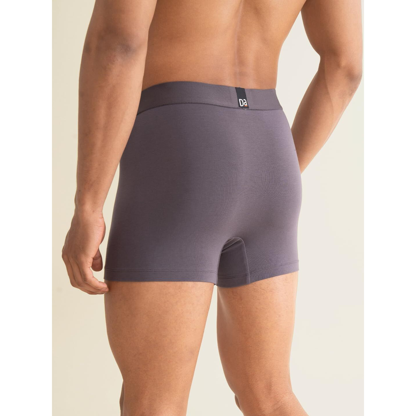 DAMENSCH Men's Deo-Cotton Deodorizing Trunks- Pack of 1- Mineral Grey- XX-Large