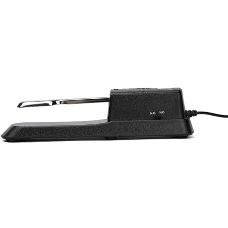 Akkord AKD SP-01 Sustain Pedal for Digital Piano, Electronic Keyboard, MIDI Synthesizer with Polarity Switch and Anti-Slip Pad- Black
