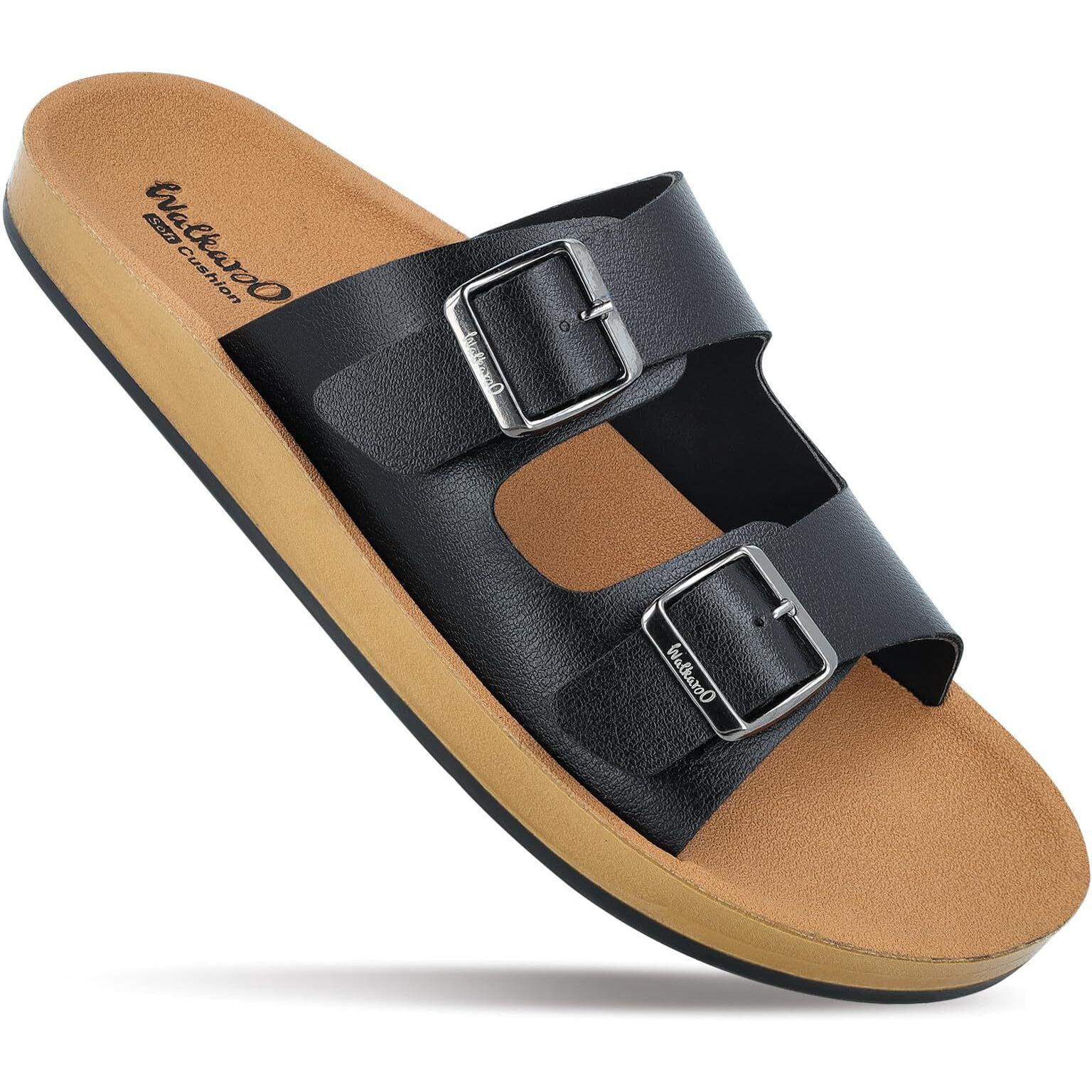 WALKAROO PLUS Soft Cushion Sandals For Men|Lightweight and Comfortable|WE1333