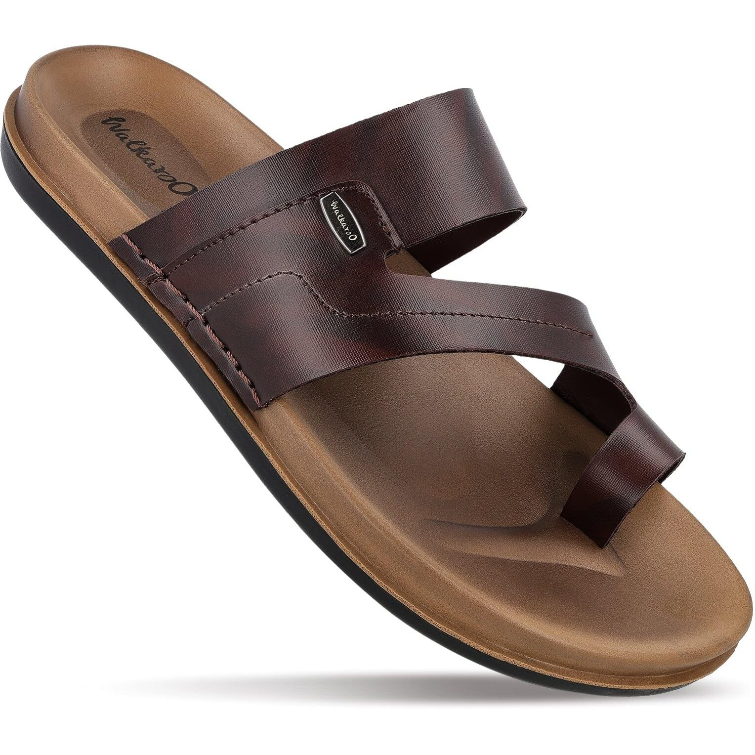 WALKAROO Comfort Sandal For Men's|CloudStep Dual-Density PU Sole  Ultimate Comfort|Stylish Casual Wear|WE1335