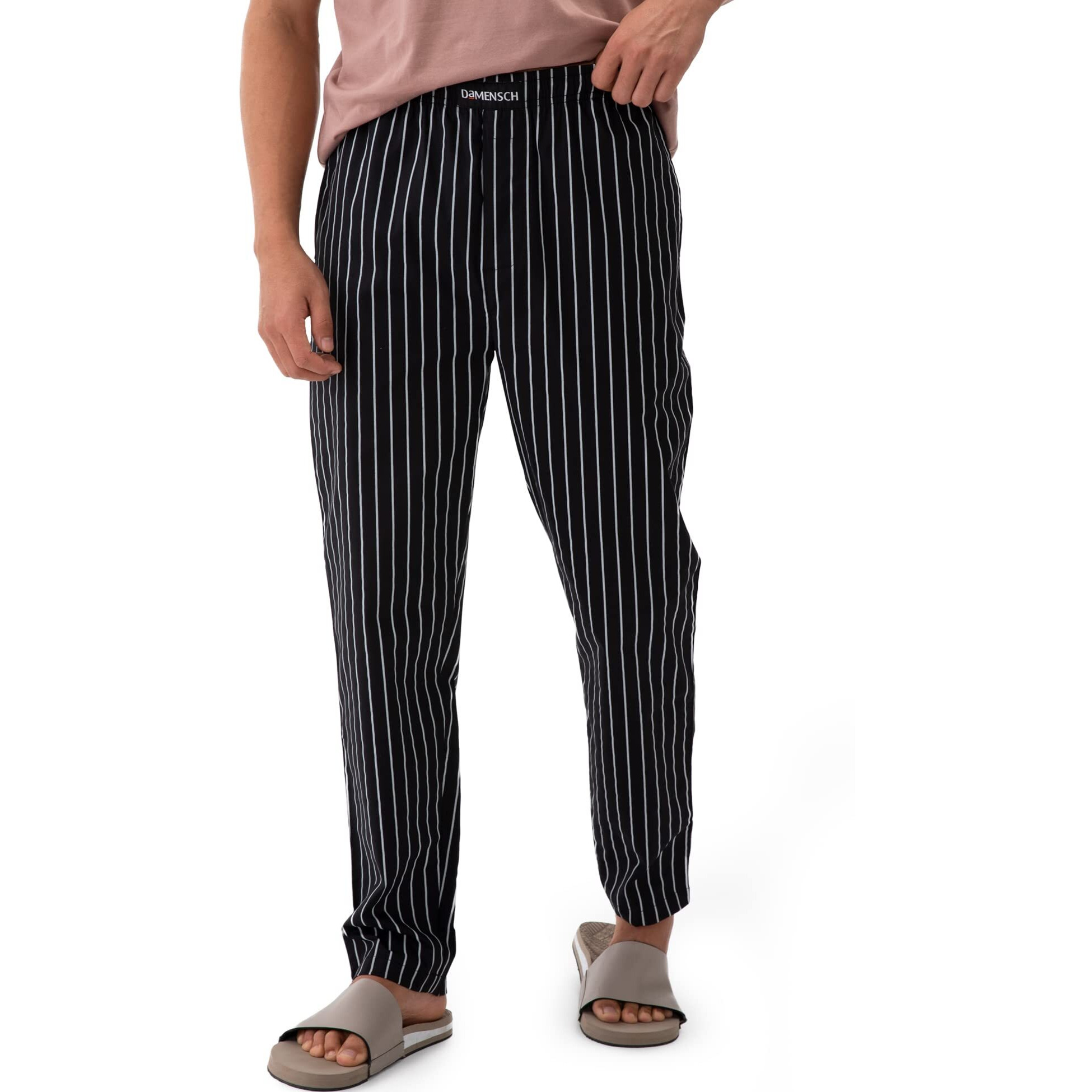 DAMENSCH The Stretch Pyjama Pants - Snooze Black, X, Large